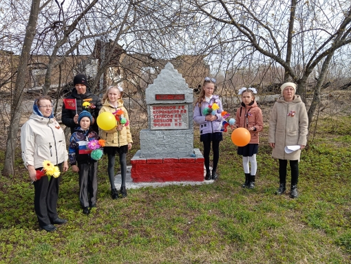 Торжественный митинг, посвященный празднику Дню Победы.